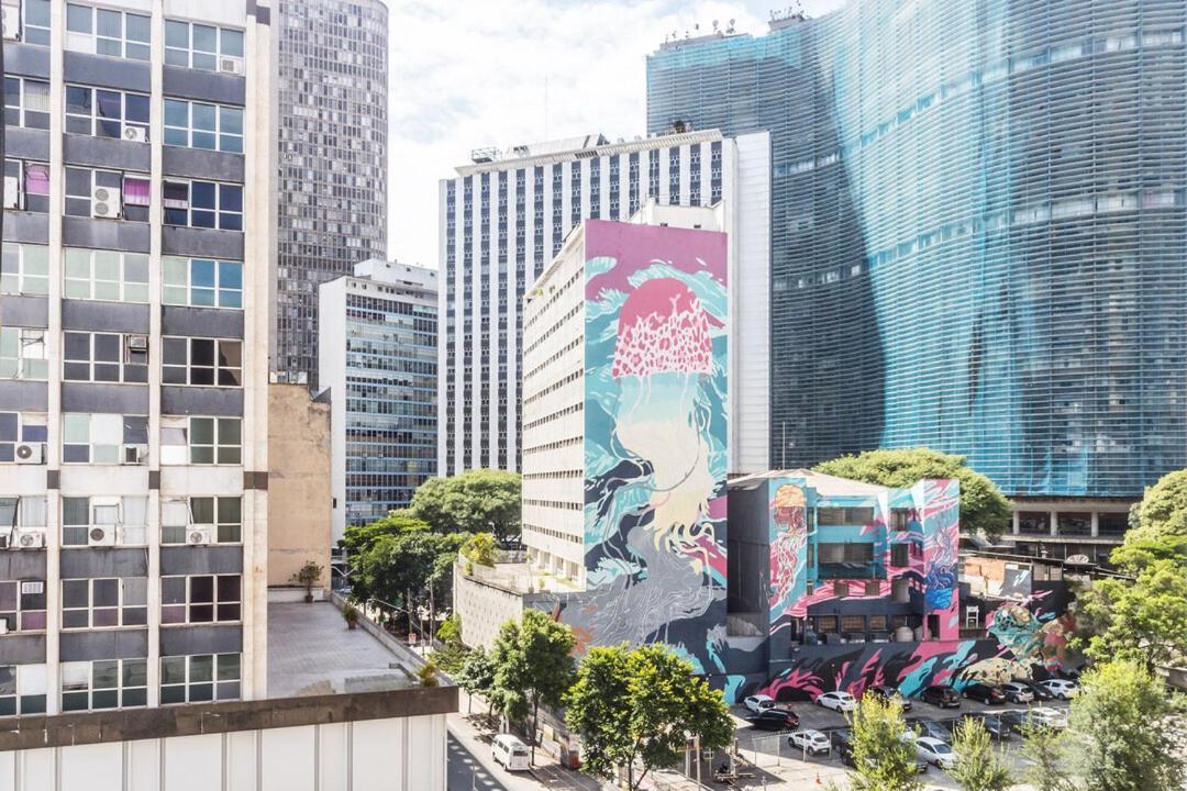 Apto No Cartao Postal Da Cidade De เซาเปาโล ภายนอก รูปภาพ
